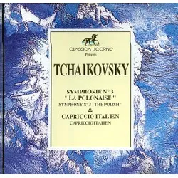 cd pyotr ilyich tchaikovsky - symphonie n°3 «la polonaise» - capriccio italien (1994)