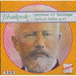 cd pyotr ilyich tchaikovsky - symphonie n°6 'pathétique' / capriccio italien op.45 (1990)
