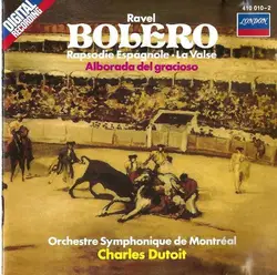 cd ravel – orchestre symphonique de montréal, charles dutoit - bolero / rapsodie espagnole / la valse / alborada del gracioso (198