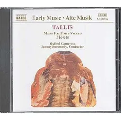 cd thomas tallis - mass for four voices - motets