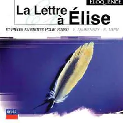 cd v. ashkenazy, r. lupu - la lettre à elise et pièces favorites pour piano (2000)