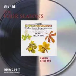 cd vivaldi, i musici, félix ayo - the four seasons (2001)