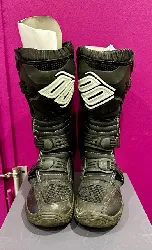 chaussures enhanced mx boots powered by shot race gear k11 noir a0f-24b1-a01-37