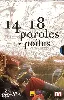 dvd 14 - 18, paroles de poilus - coffret