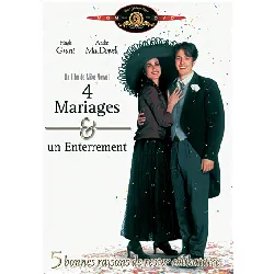 dvd 4 mariages 1 enterrement - mike newell