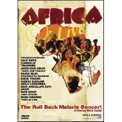 dvd africa live the roll back malaria concert
