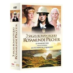 dvd coffret sagas romantiques d’après rosamonde pilcher 3 films dvd