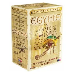 dvd l'egypte ou le mystère d'horus - coffret