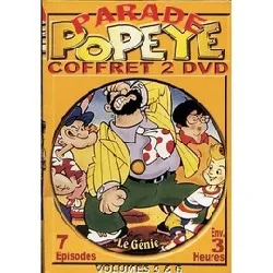 dvd parade popeye - coffret 2 - volumes 5 & 6 - pack