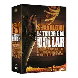dvd sergio leone : la trilogie du dollar : pour une poignée de dollars + et pour quelques dollars de plus + le bon, la brute et le
