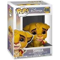 figurine funko! pop - disney - simba - 496