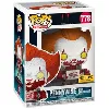 figurine funko! pop - i.t. - pennywise with skateboard - 778