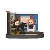 figurine funko! pop - wandavision - marvel - set figurines living room 2000's wand and agatha - 4 cm