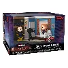 figurine funko! pop - wandavision - marvel - set figurines living room 2000's wand and agatha - 4 cm