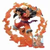 figurine one piece - duel memories luffy - figurine ichibansho 12 cm