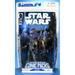 figurine star wars republic comic packs 57 - anakin skywalker - assassin droid