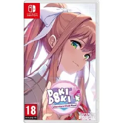 jeu nintendo switch doki doki + literature club plus!