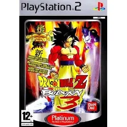 Jeu PS2 Dragon Ball Z Budokai 2 Édition Platinum - PAL - Bon état