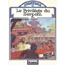 livre jonathan le privilege du serpent