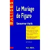 livre le mariage de figaro, beaumarchais