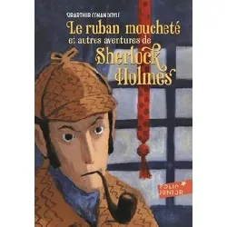 livre le ruban moucheté - et autres aventures de sherlock holmes