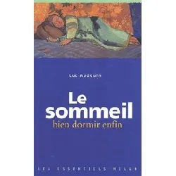 livre le sommeil - bien dormir enfin