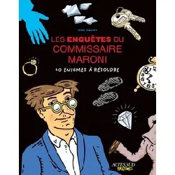 livre les enquêtes du commissaire maroni