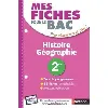 livre mes fiches abc du bac histoire géographie 2de