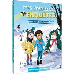 livre mes premières enquêtes tome 3 - mystère et bonhomme de neige