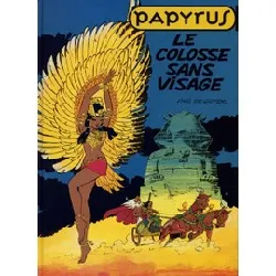 livre papyrus, le colosse sans visage ; le tombeau du pharaon (album double)