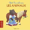livre petit ours brun mini touche-à-tout - les animaux