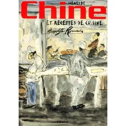 livre scènes de chine et recettes de cuisine
