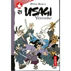 livre usagi yojimbo t21 - format manga