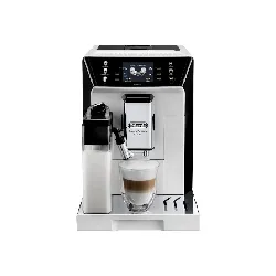 machine expresso et cappuccino - de'longhi primadonna class ecam550.65.sb, machine café grain, 2l, 1450w, noir et argent