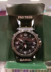 montre-bracelet pour homme verte casio protrek prw-6600yb-3er