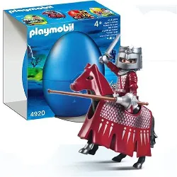 playmobil oeufs de pâques 4920 - chevalier et cheval