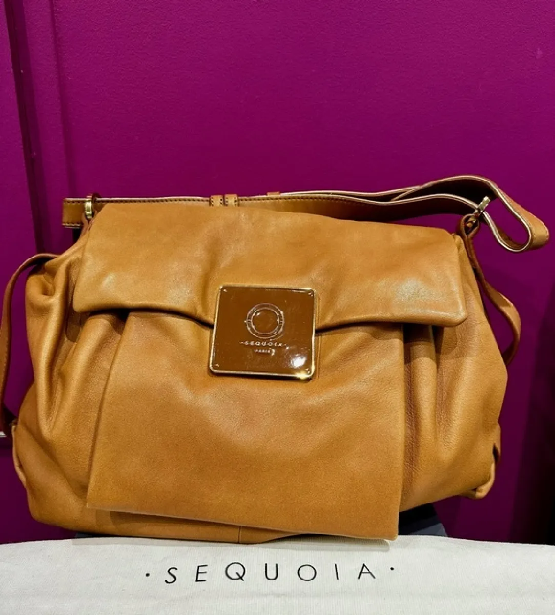Sac à main Sequoia camel DEALiCASH