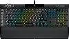 clavier - rétroéclairé corsair gaming k100 rgb - usb - français - commutateur : corsair opx rgb - aluminium brossé noir anodisé
