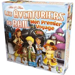 jeu de société les aventuriers du rail - mon premier voyage