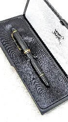 montblanc stylo plume f meisterstuck 146 legrand noir et doré