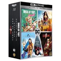 blu-ray coffret dc universe 5 films blu - ray 4k ultra hd