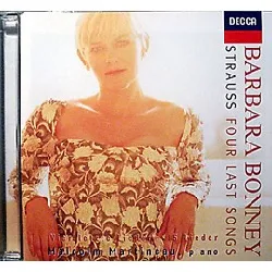 cd barbara bonney - four last songs - 15 lieder (1999)