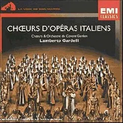 cd choeurs d'opéras italiens : nabucco, othello, le trouvère, cavalleria rusticana, madame butterfly, turandot, macbeth, lucia di 