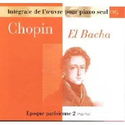 cd frédéric chopin - epoque parisienne 2 (1833 - 1835) (1999)