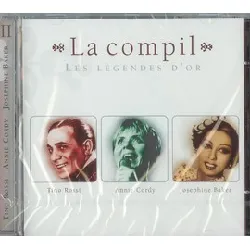 cd les légendes d'or la compil ii - edith piaf, luis mariano, rina ketty, tino rossi, lucienne delyle, maurice chevalier..