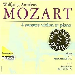 cd wolfgang amadeus mozart - 4 sonates violon et piano