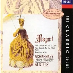 cd wolfgang amadeus mozart - piano concerto no. 8 in c, k.246 / piano concerto no. 9 in e flat, k.271 / rondo in a, k.386 (1995)