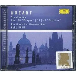 cd wolfgang amadeus mozart - symphonies nos. 38 'prague' | 39 | 41 'jupiter' (2005)