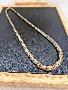 collier maille palmier en chute or 750 millième (18 ct) 17,21g