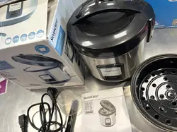cuiseur à riz silvercrest - puissance : 400 w - capacité : 1 l - cordon d'alimentation amovible - avec insert vapeur - 2 voyants l